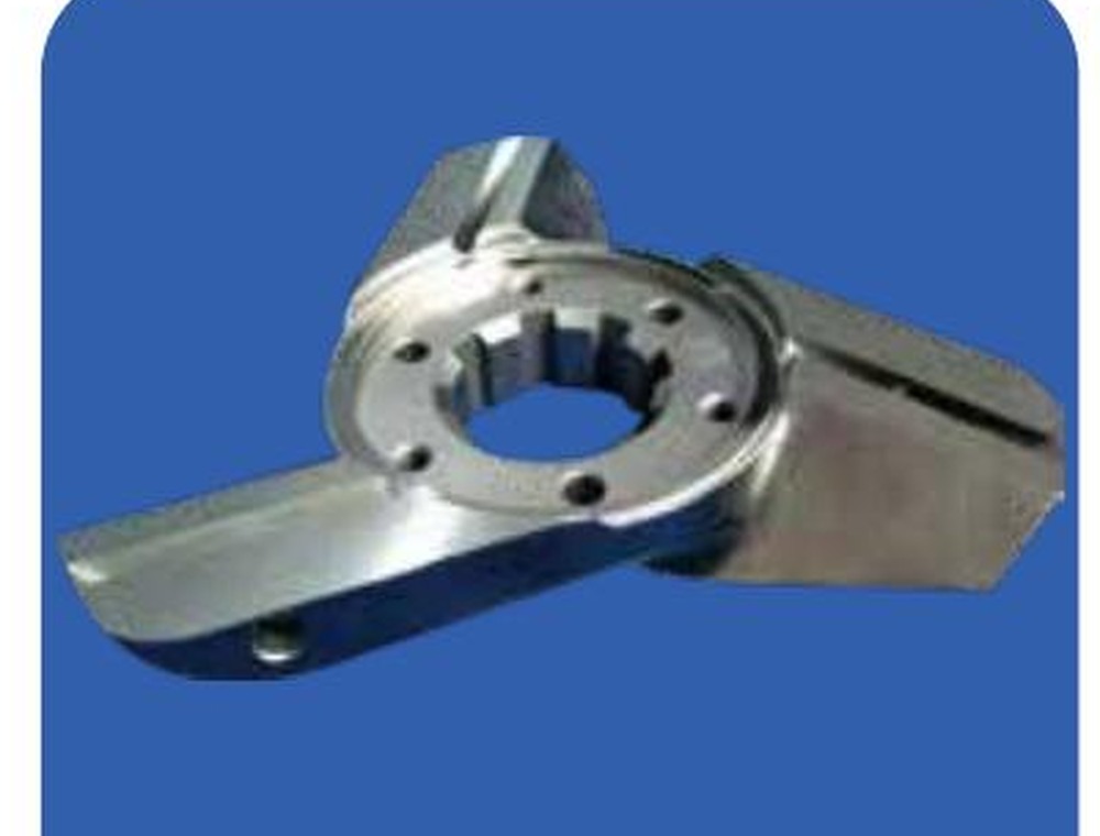Stainless-steel knife holder for an industrial emulsifier