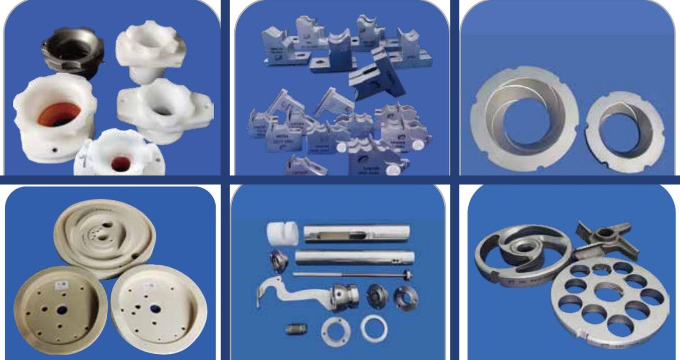 Brake assemblies, tooling, cams, arms, separators, plates and belts for clipping machines